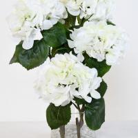 200bouquet hortensia blanc