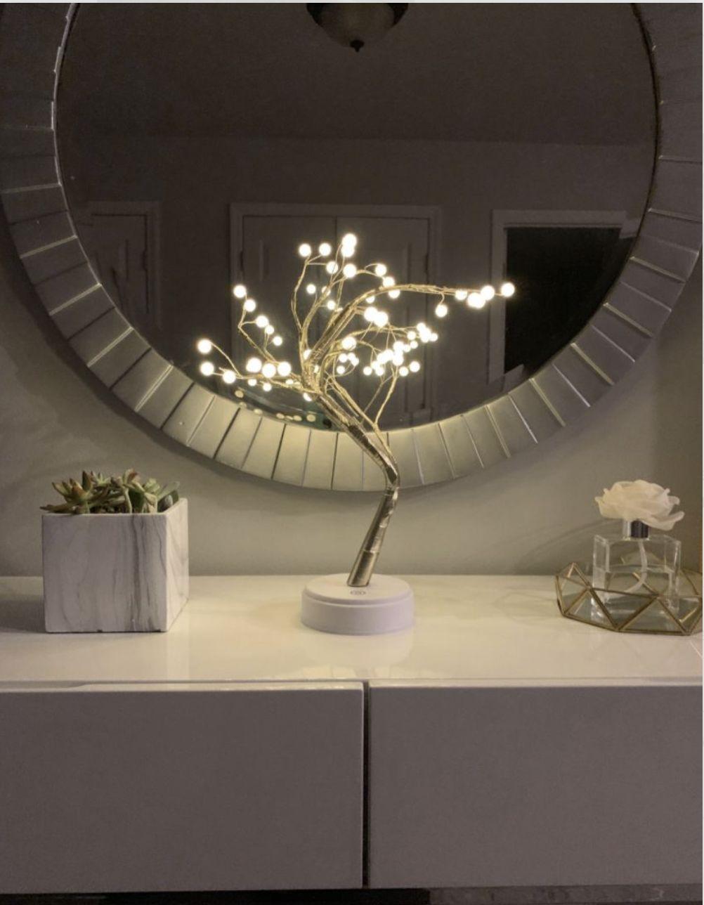 Arbre lumineux perles3