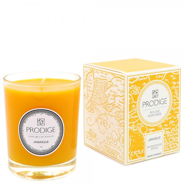 Bougie parfumee jamaique fruits exotiques epices