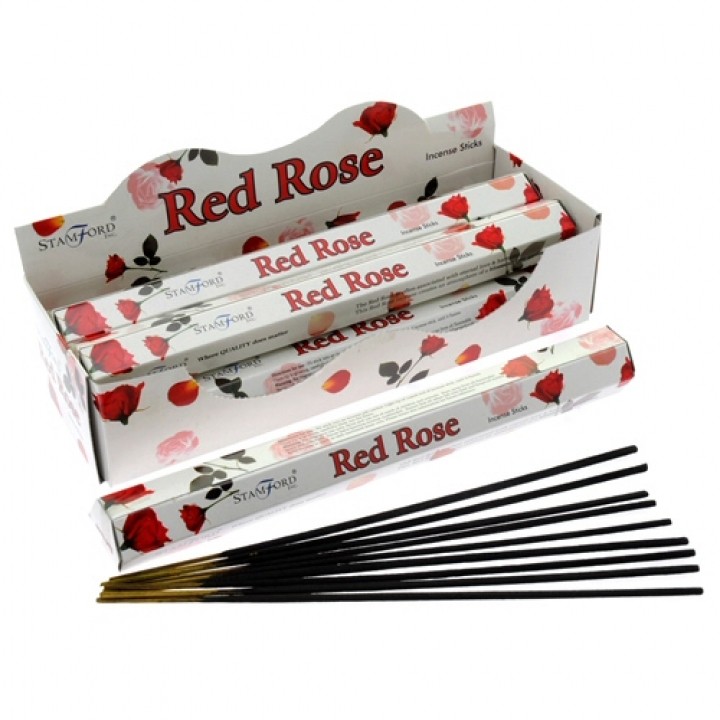 Encens rose rouge 1