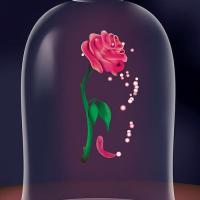 La belle et la bete rose disney