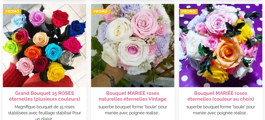 Mariage artifleurs